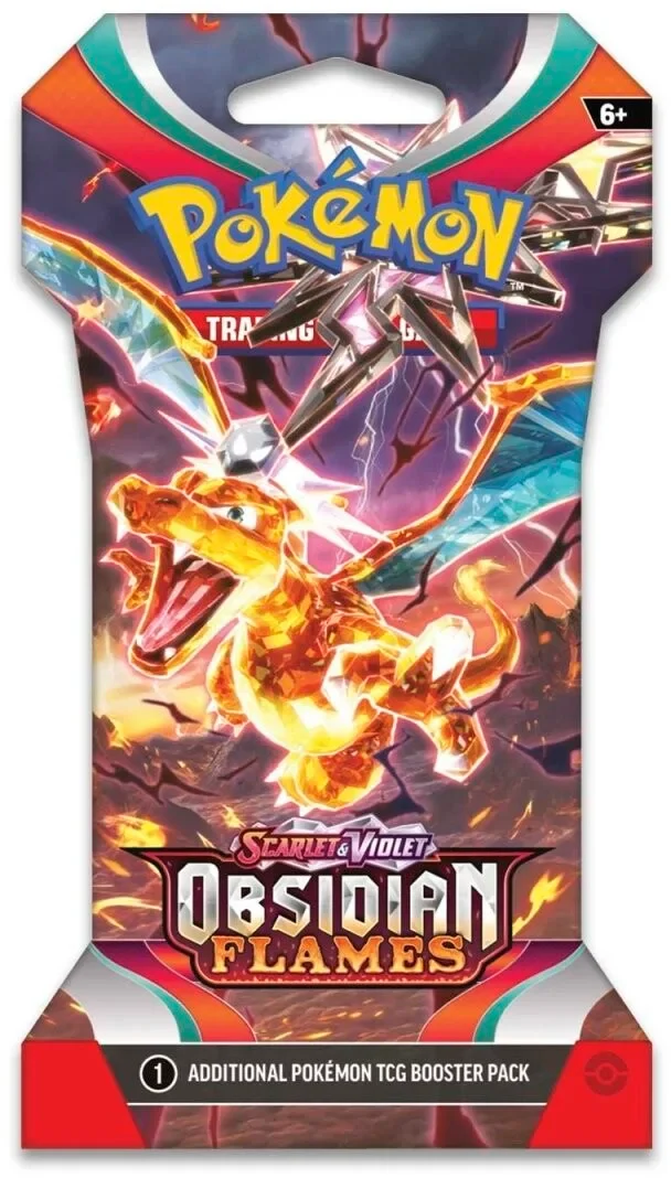 Scarlet & Violet: Obsidian Flames - Sleeved Booster Pack - Image 2