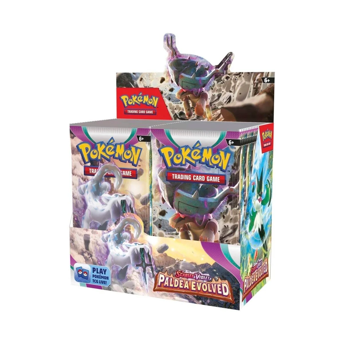 Scarlet & Violet: Paldea Evolved - Booster Box (Tear on shrink)