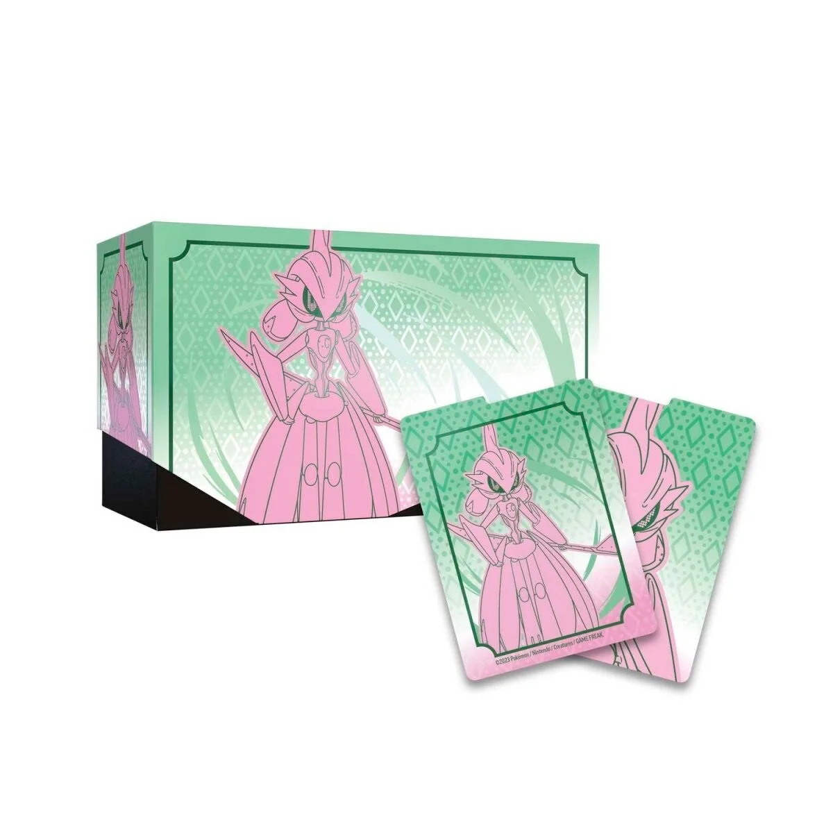Scarlet & Violet: Paradox Rift - Elite Trainer Box (Iron Valiant) (Pokemon Center Exclusive) (IMPERFECT BOX) - Image 3