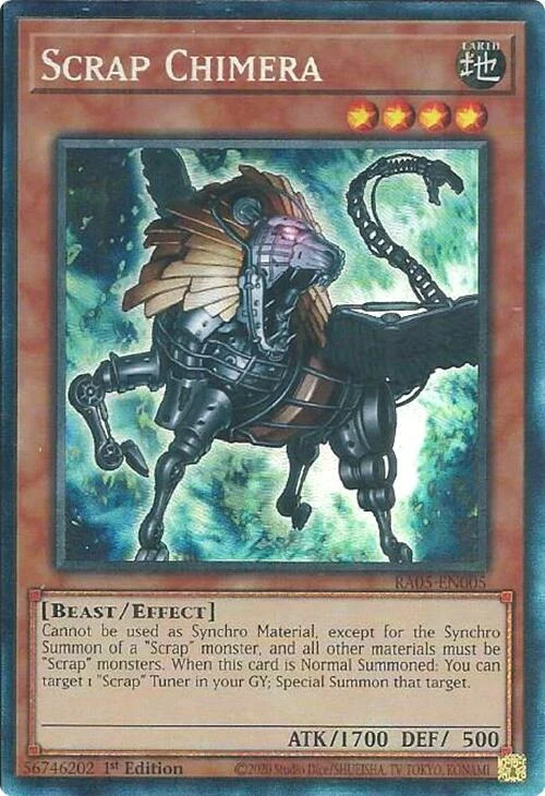 Scrap Chimera (Collector's Rare) (RA05-EN005) (Rarity Collection 5)