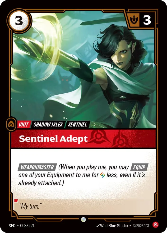 Sentinel Adept (008/221) (Spiritforged)