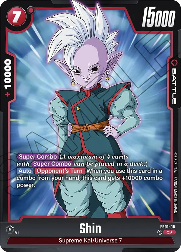 Shin (Bonus Pack Alternate Art) [Starter Deck: Son Goku] - Image 2