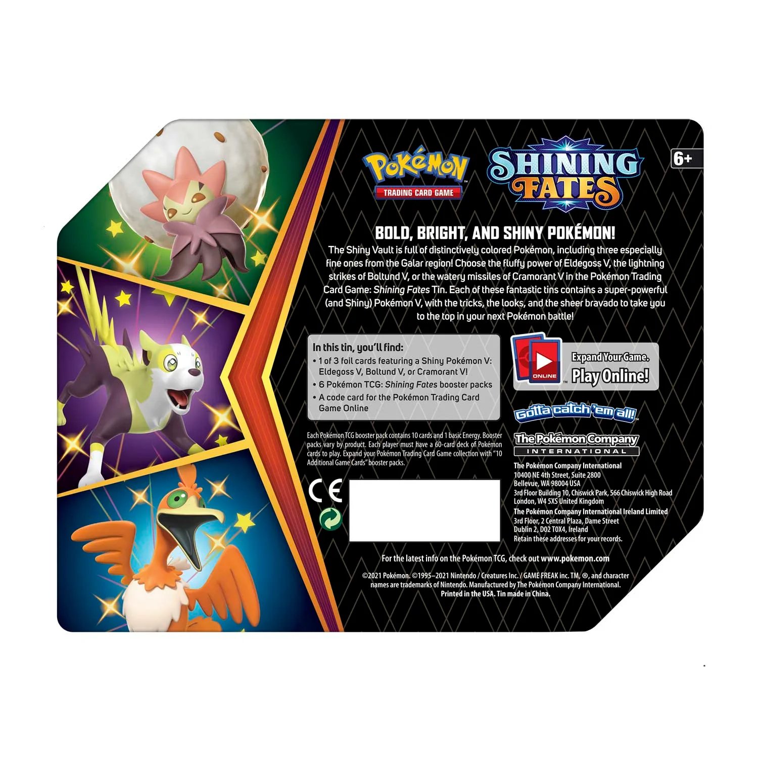 Shining Fates - Collector's Tin (Eldegoss V) - Image 2