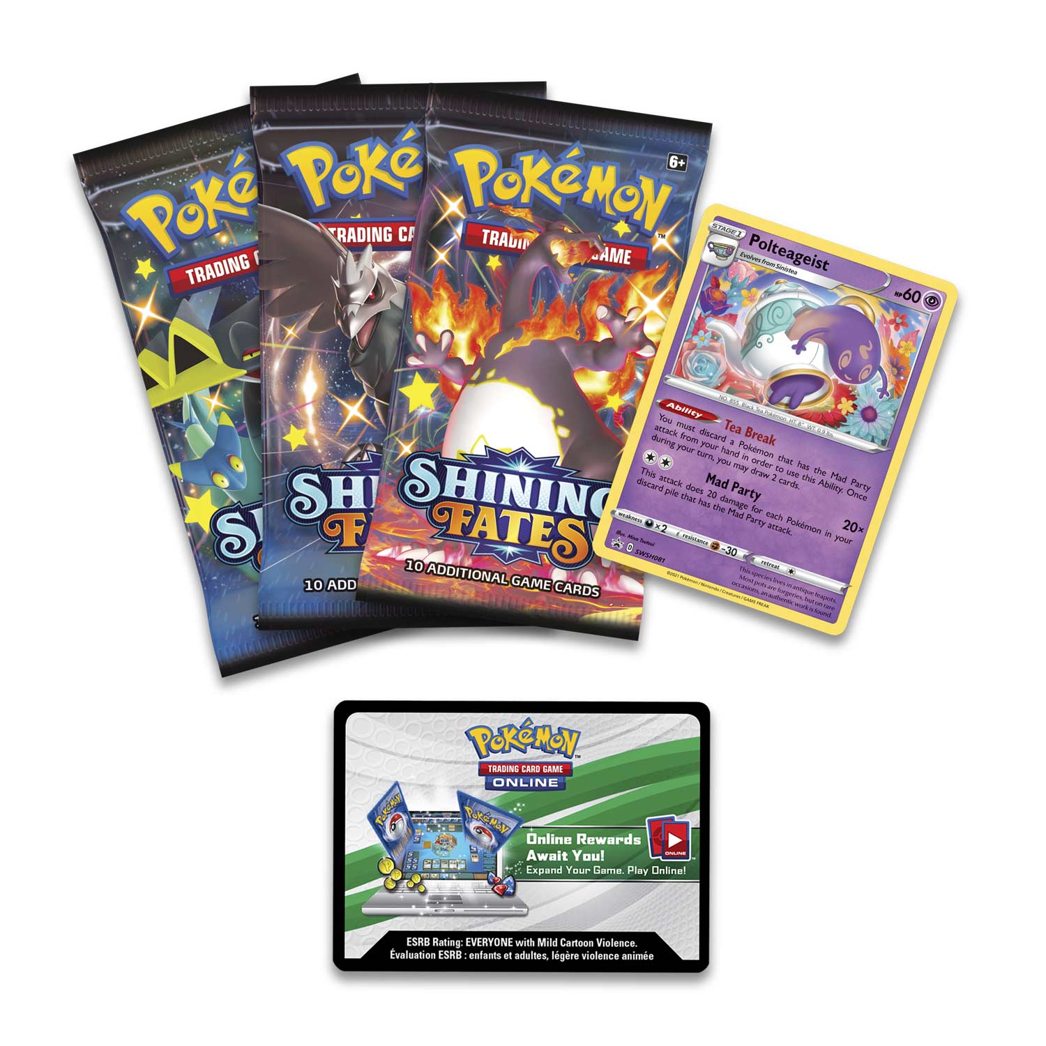Shining Fates - Mad Party Pin Collection (Polteageist) - Image 3