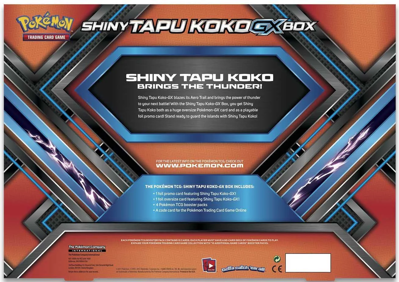 Shiny Tapu Koko GX Box - Image 2