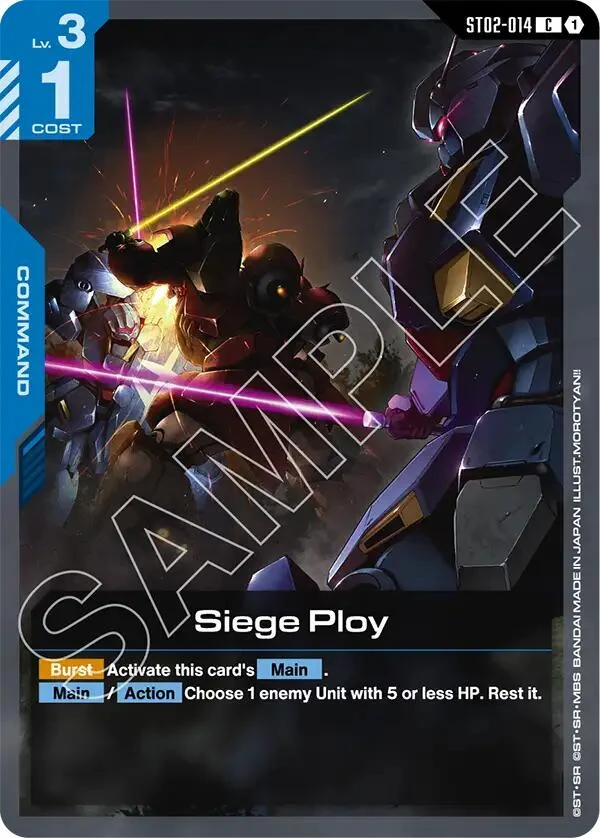 Siege Ploy (ST02-014)