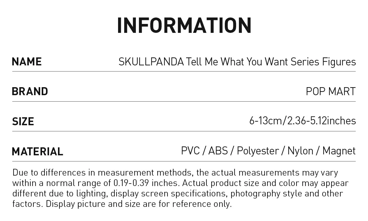 SKULLPANDA Tell Me What You Want Series Figures - Image 15