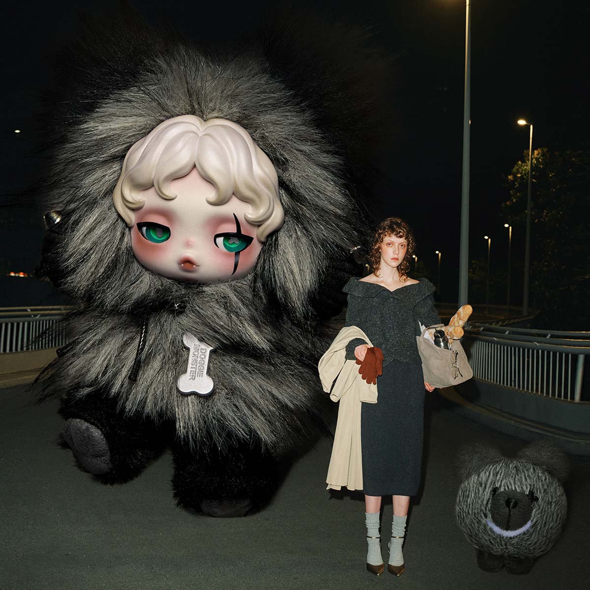 SKULLPANDA You Found Me! Series Plush Doll Pendant - Image 8