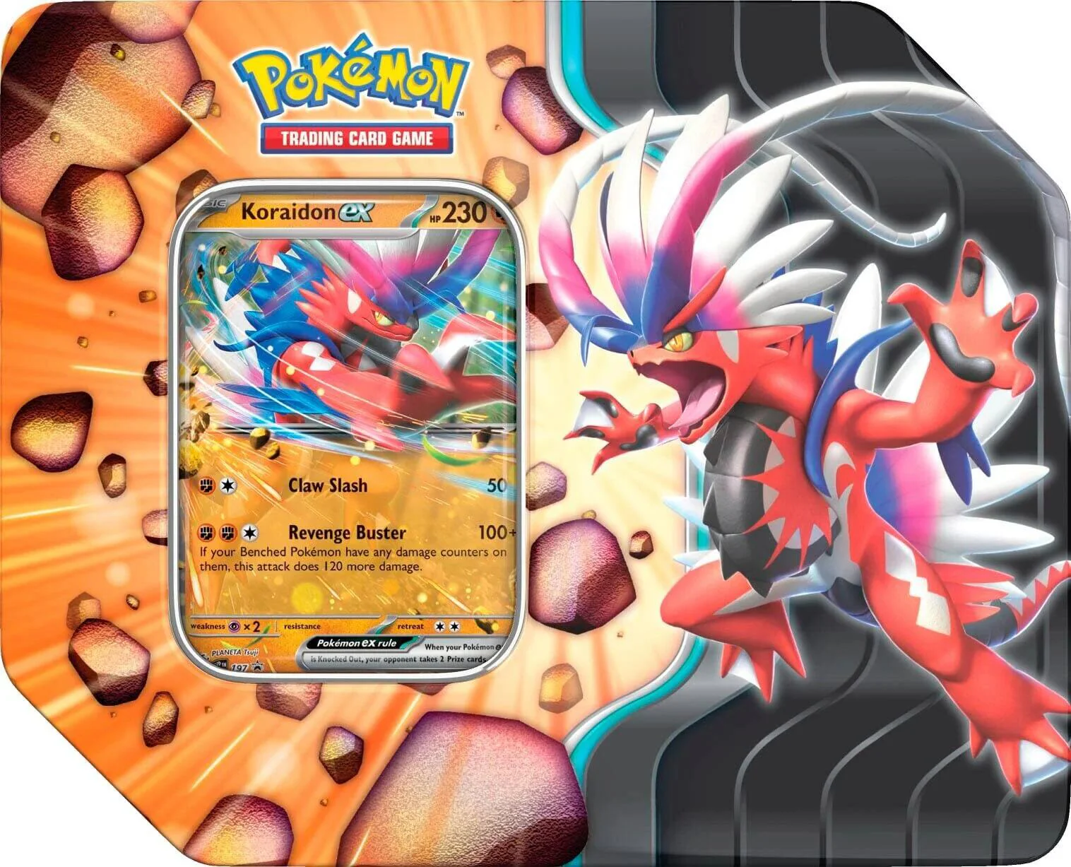 Slashing Legends Tin (Koraidon ex)