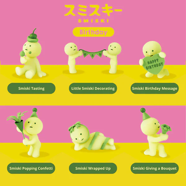 Smiski Mini Figures - Birthday - Image 2
