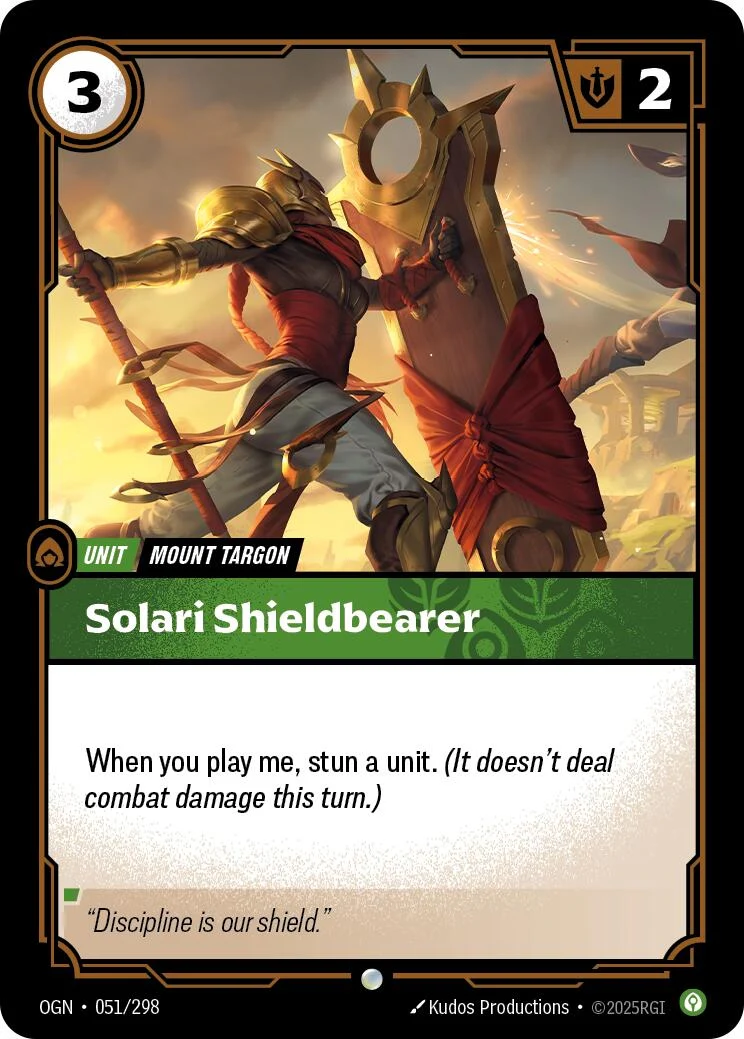 Solari Shieldbearer (051/298) (OGN)