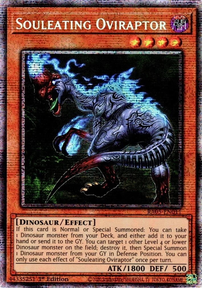 Souleating Oviraptor (Starlight Rare) (RA05-EN011) (Rarity Collection 5)