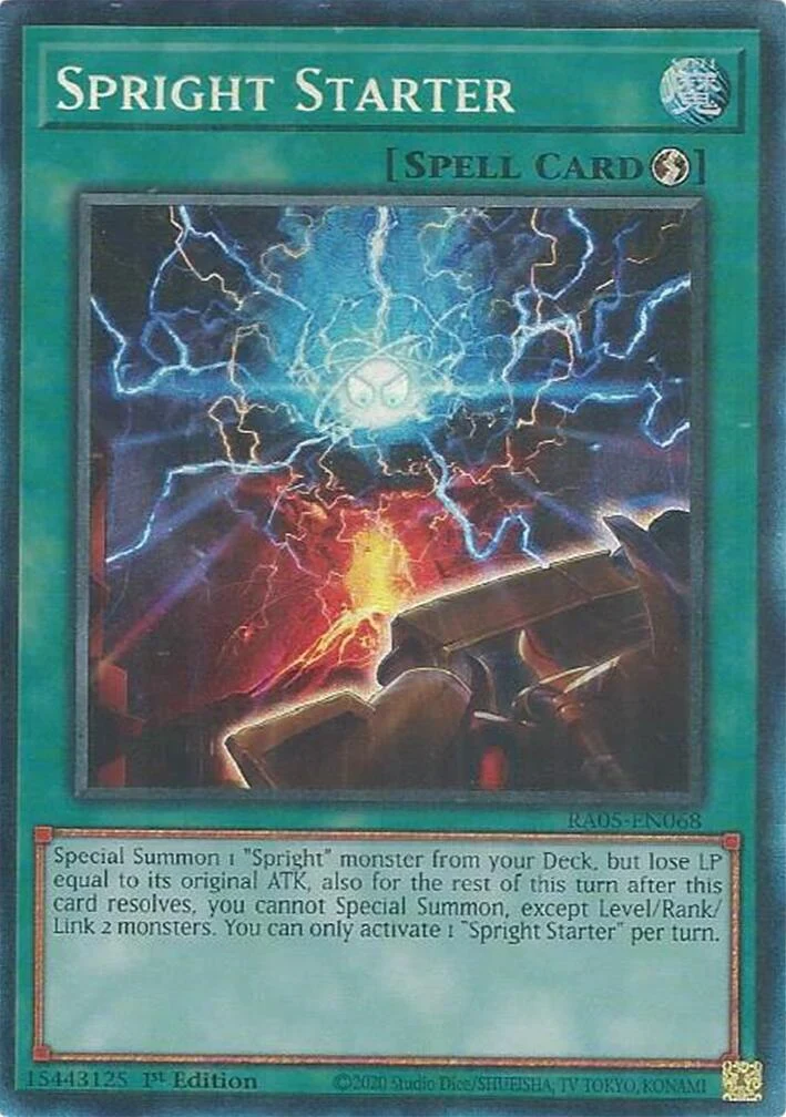 Spright Starter (Collector's Rare) (RA05-EN068) (Rarity Collection 5)