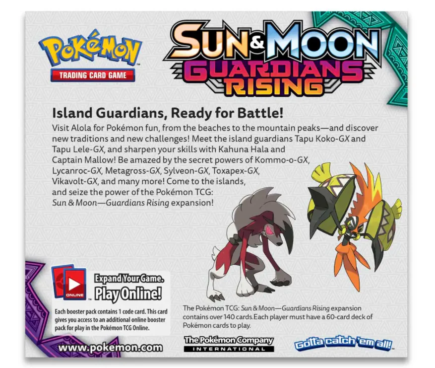Sun & Moon: Guardians Rising - Booster Box - Image 2