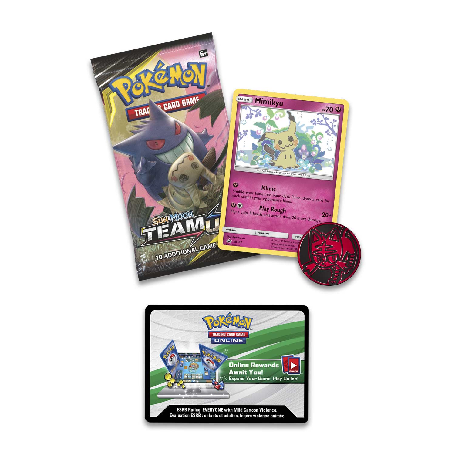Sun & Moon: Team Up - Single Pack Blister (Mimikyu) - Image 2