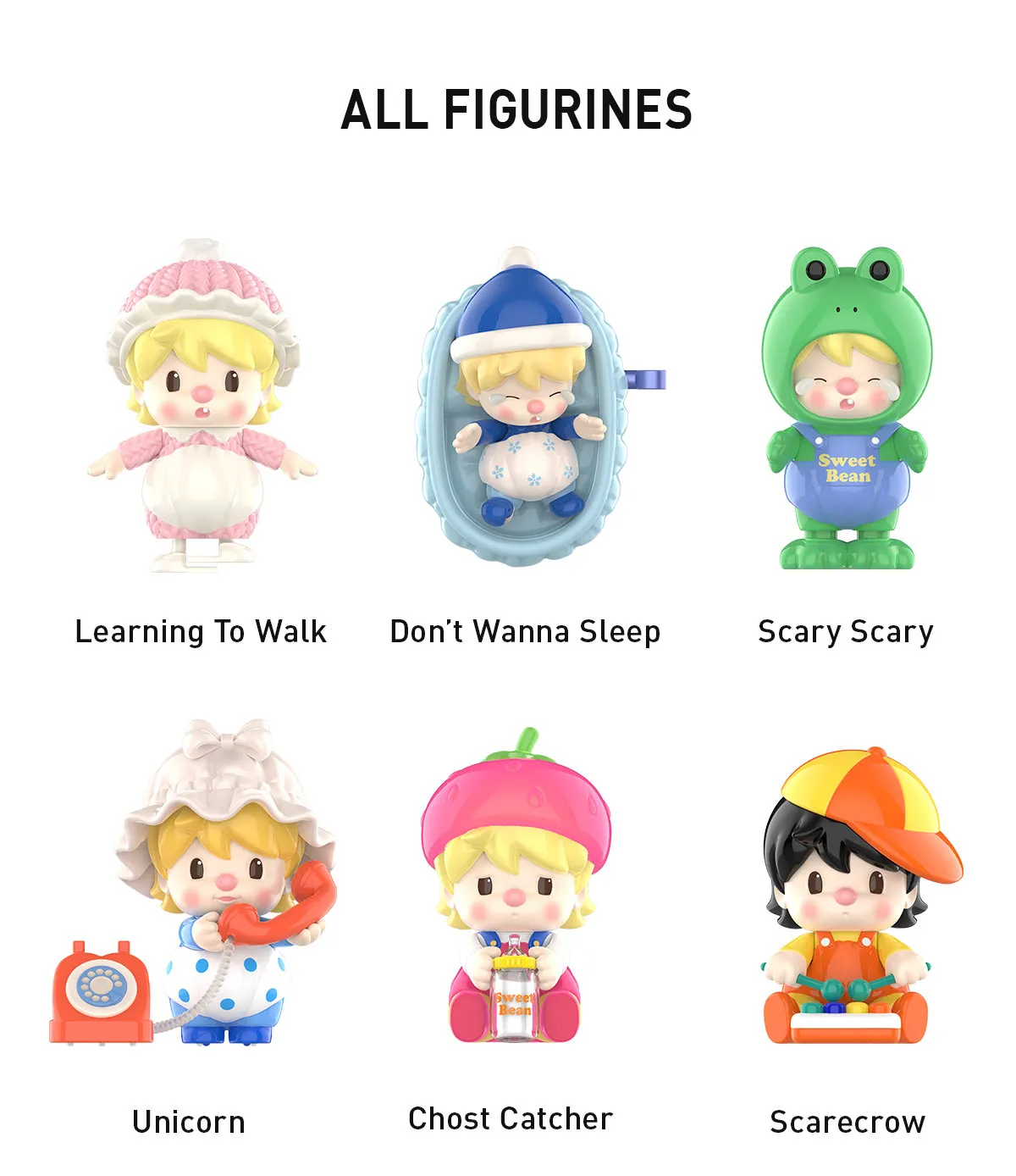Sweet Bean Growth Illustration Series Figures - Image 9