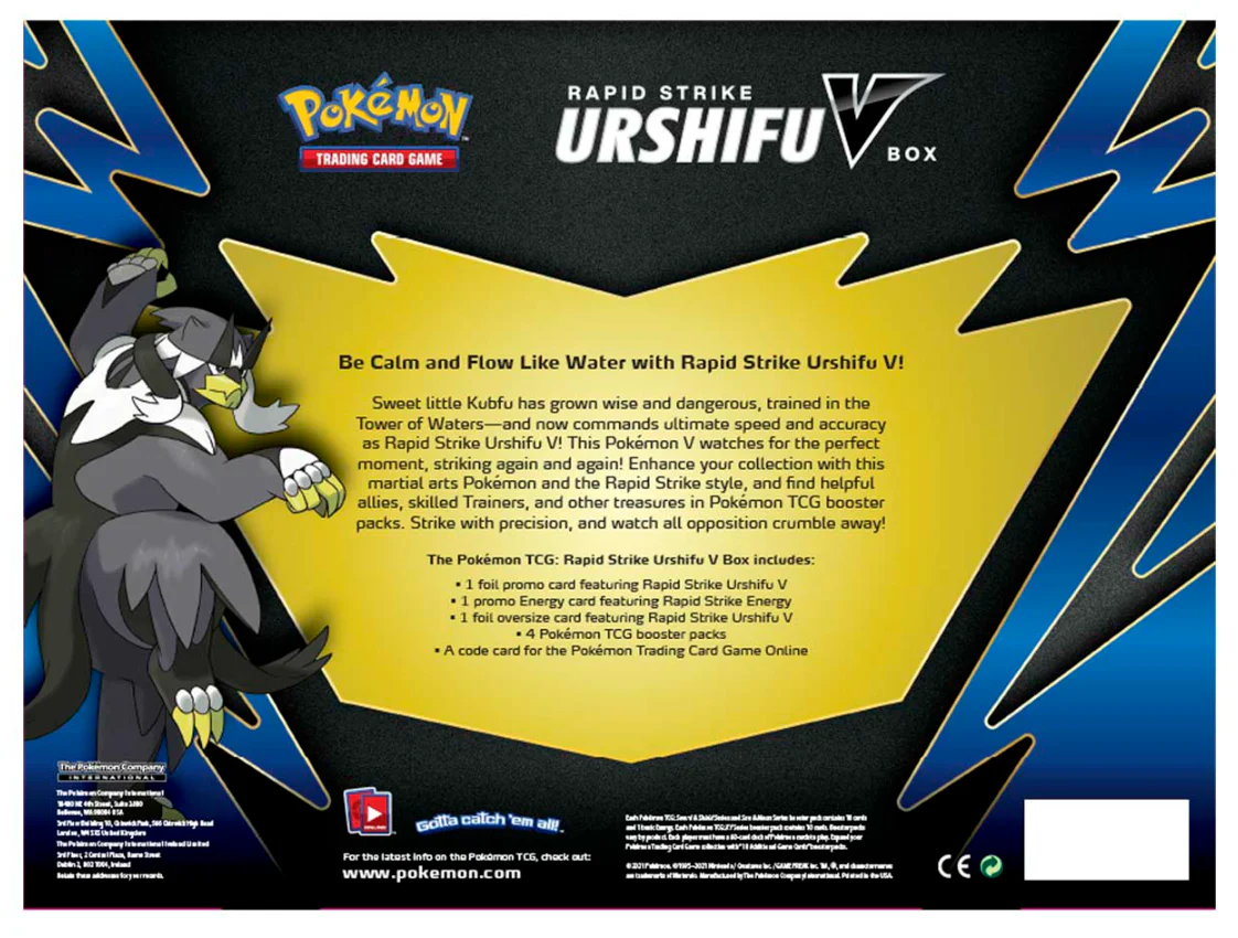 Sword & Shield: Battle Styles - Rapid Strike Urshifu V Box - Image 2