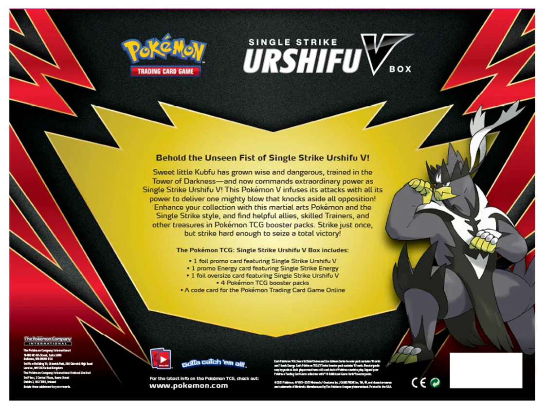 Sword & Shield: Battle Styles - Single Strike Urshifu V Box - Image 2