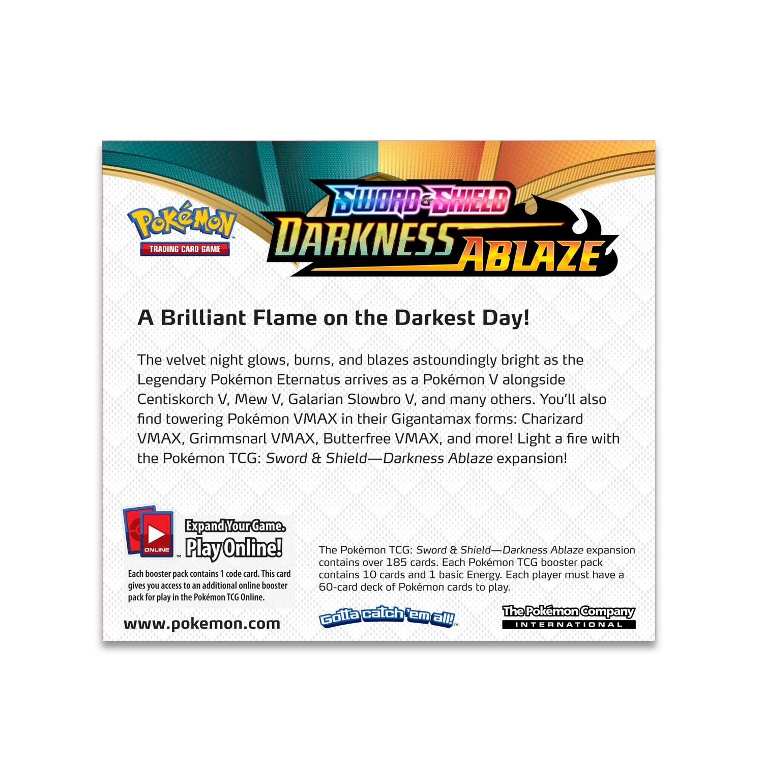 Sword & Shield: Darkness Ablaze - Booster Box (Loose Plastic) - Image 3