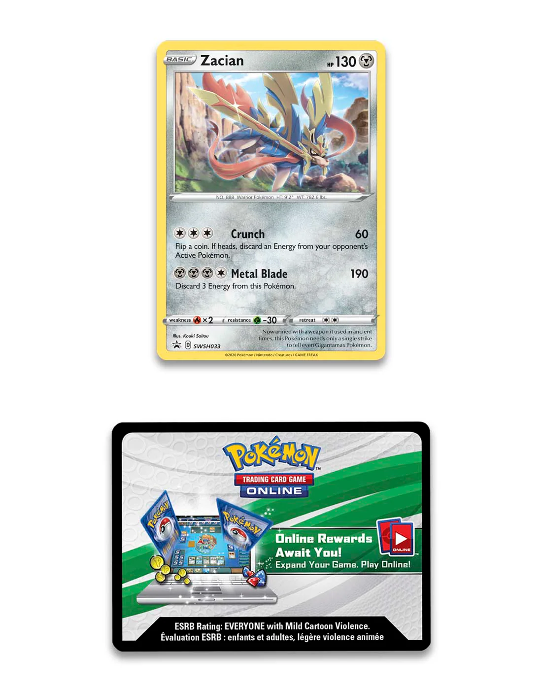 Sword & Shield: Darkness Ablaze - True Steel Premium Collection (Zacian) - Image 4
