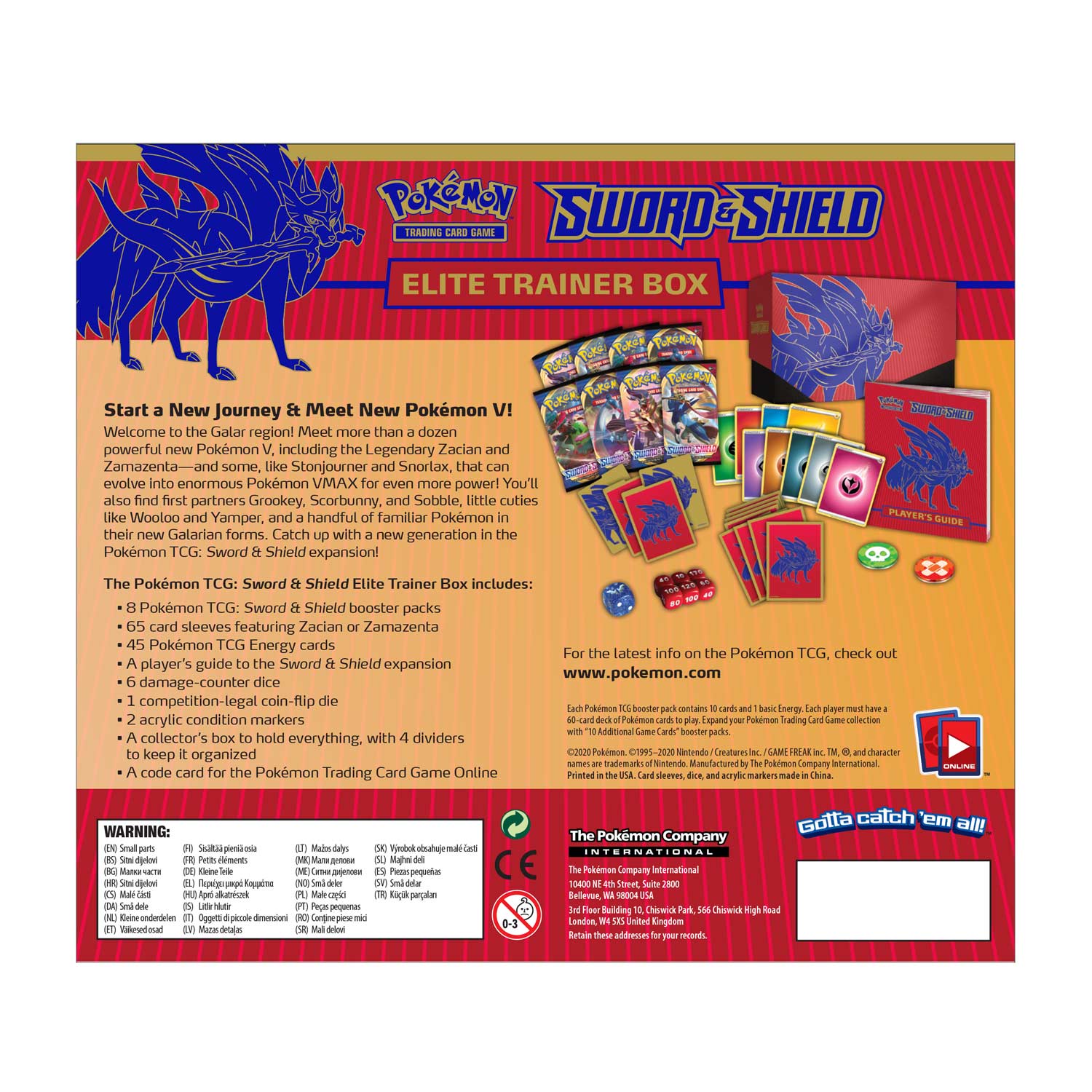 Sword & Shield - Elite Trainer Box (Zacian) - Image 2