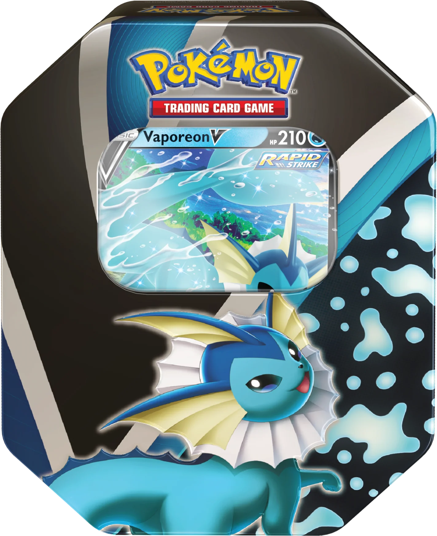 Sword & Shield: Eevee Evolutions Tin (Vaporeon V)