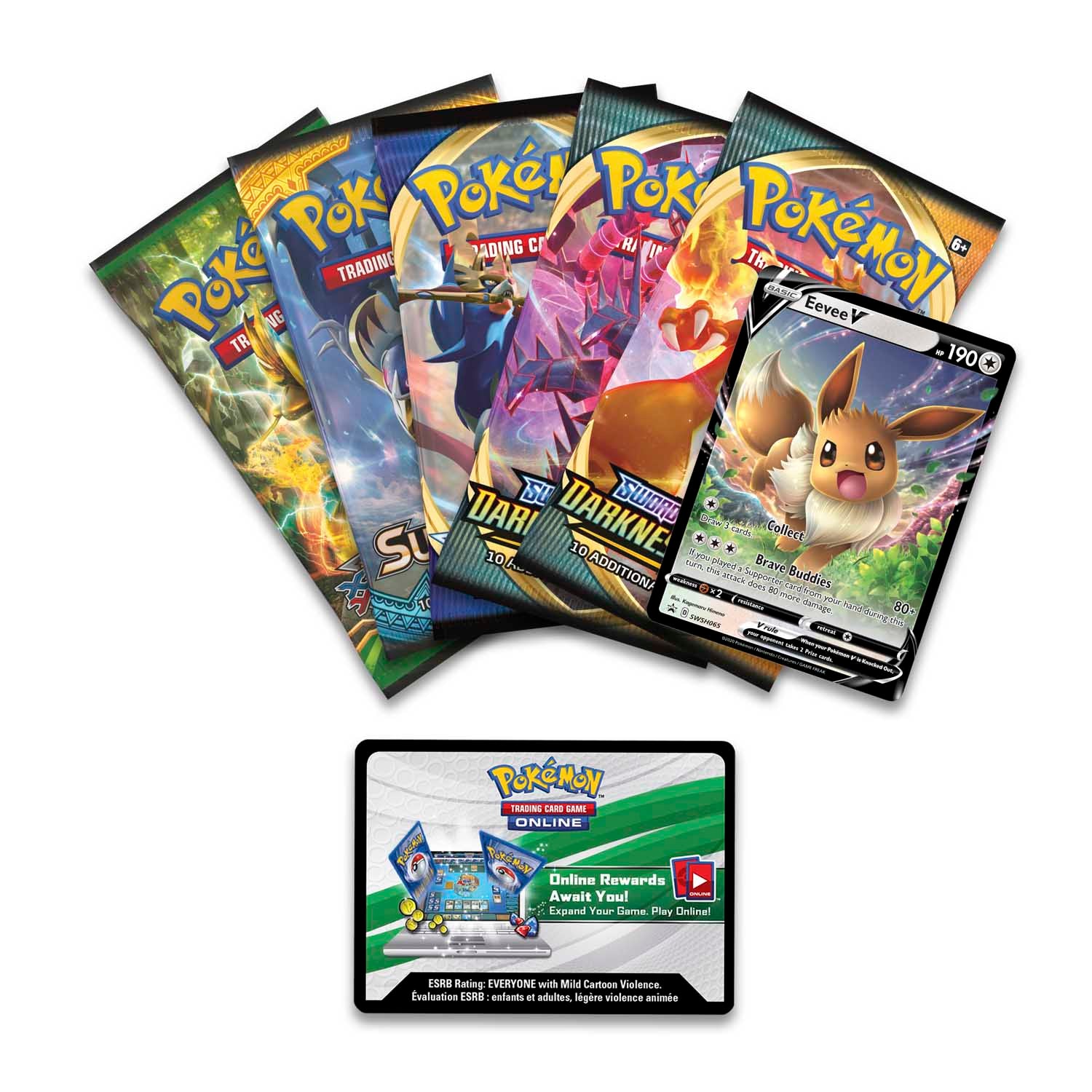 Sword & Shield - V Powers Tin (Eevee V) - Image 3