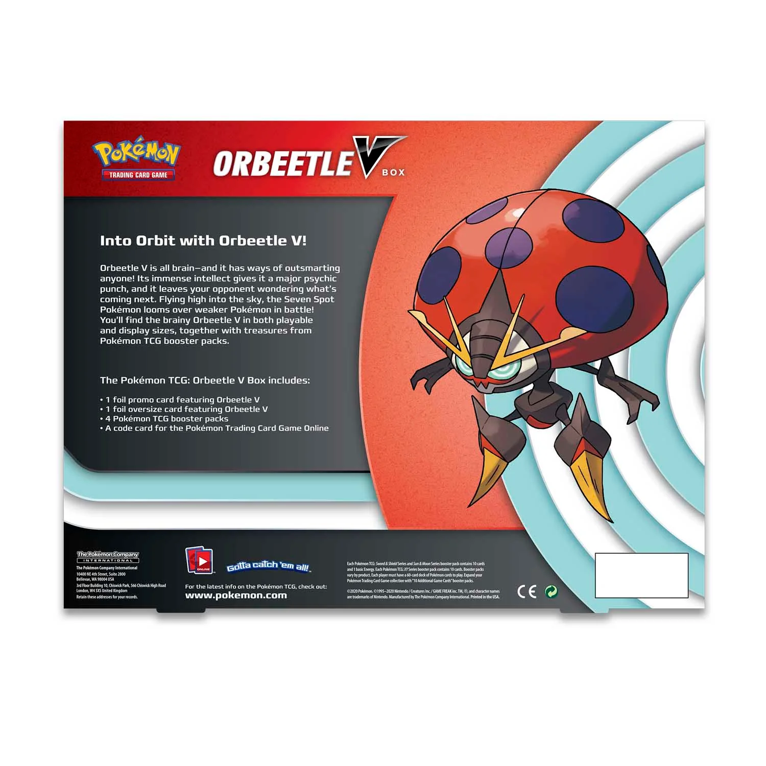 Sword & Shield: Vivid Voltage - Orbeetle V Box - Image 2