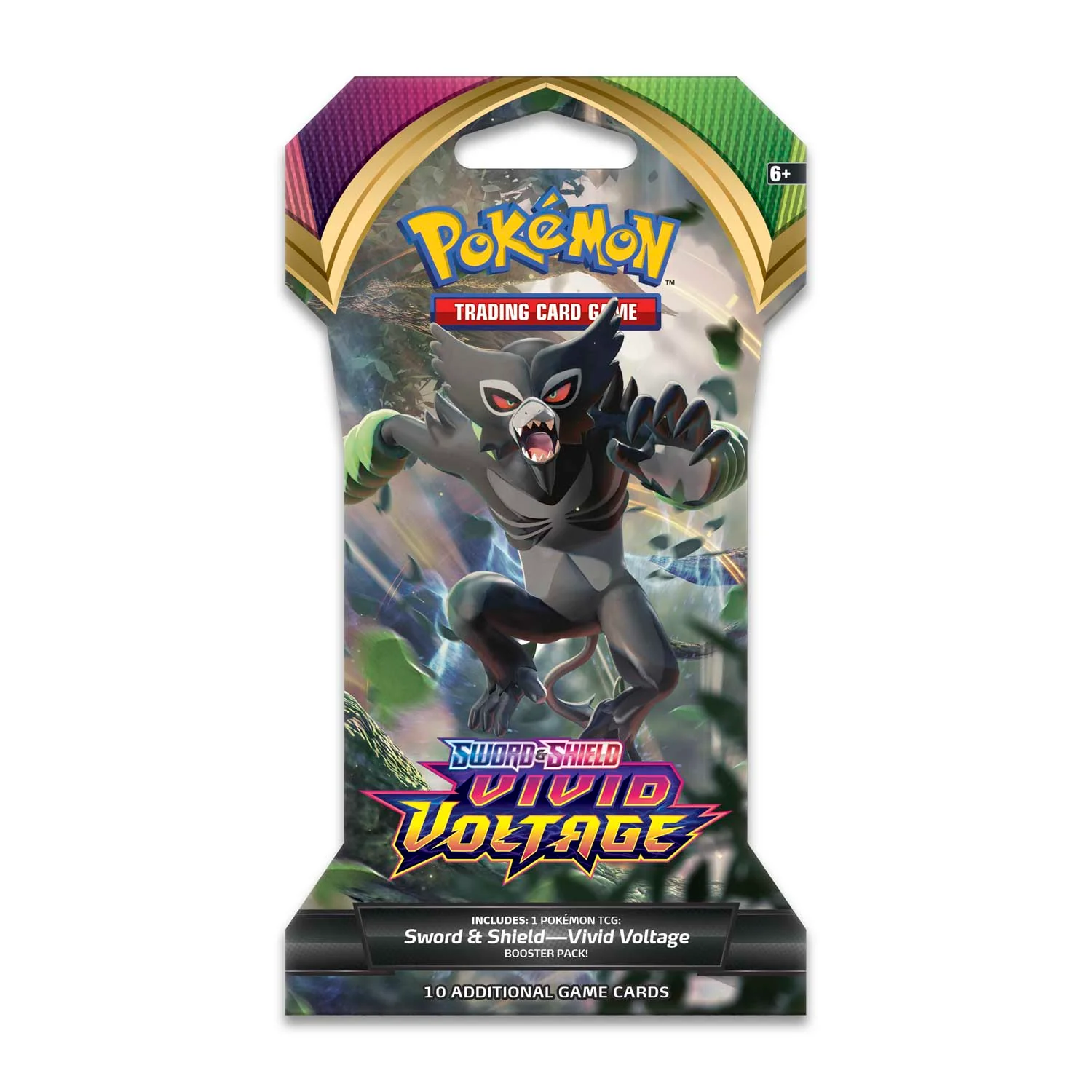 Sword & Shield: Vivid Voltage - Sleeved Booster Pack - Image 2