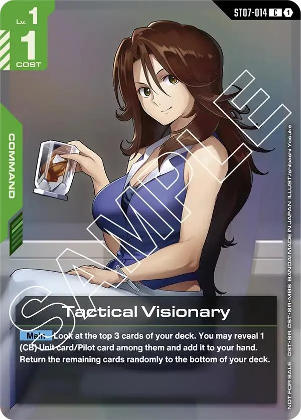 Tactical Visionary (Store Tournament Participant Pack 03) (ST07-014)