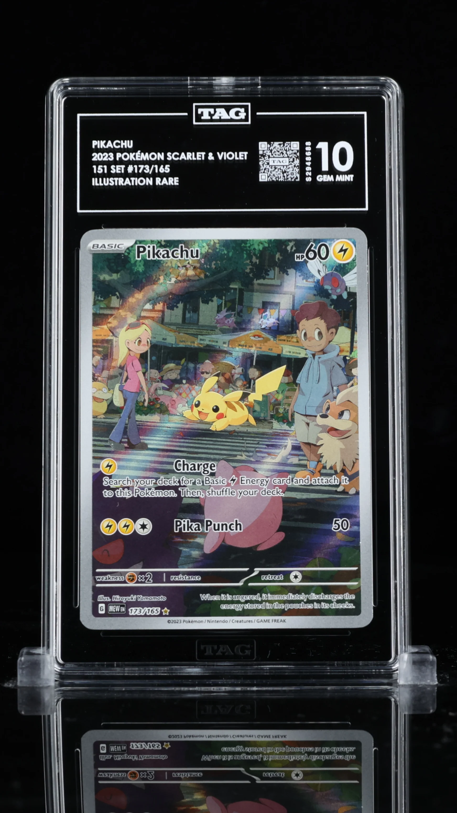 TAG 10 - 151 - Pikachu #173