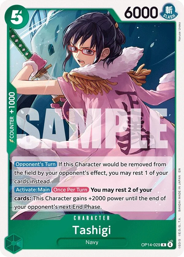 Tashigi (OP14-029) (The Azure Sea's Seven)