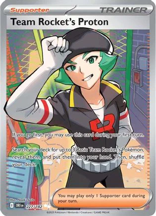 Team Rocket's Proton (227/182) [Scarlet & Violet: Destined Rivals]