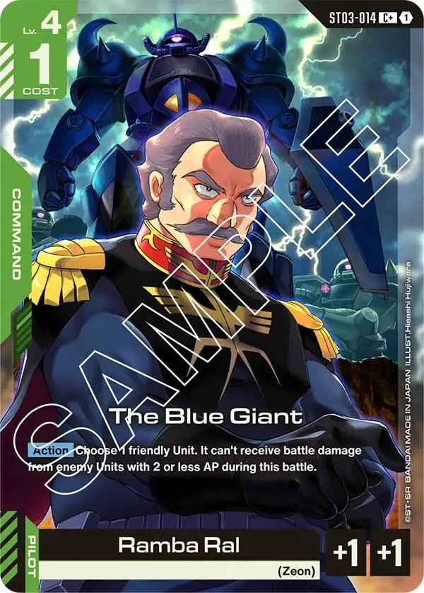 The Blue Giant (C+) (ST03-014)