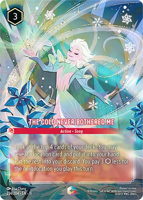The Cold Never Bothered Me (Enchanted) (234/204) [Winterspell]