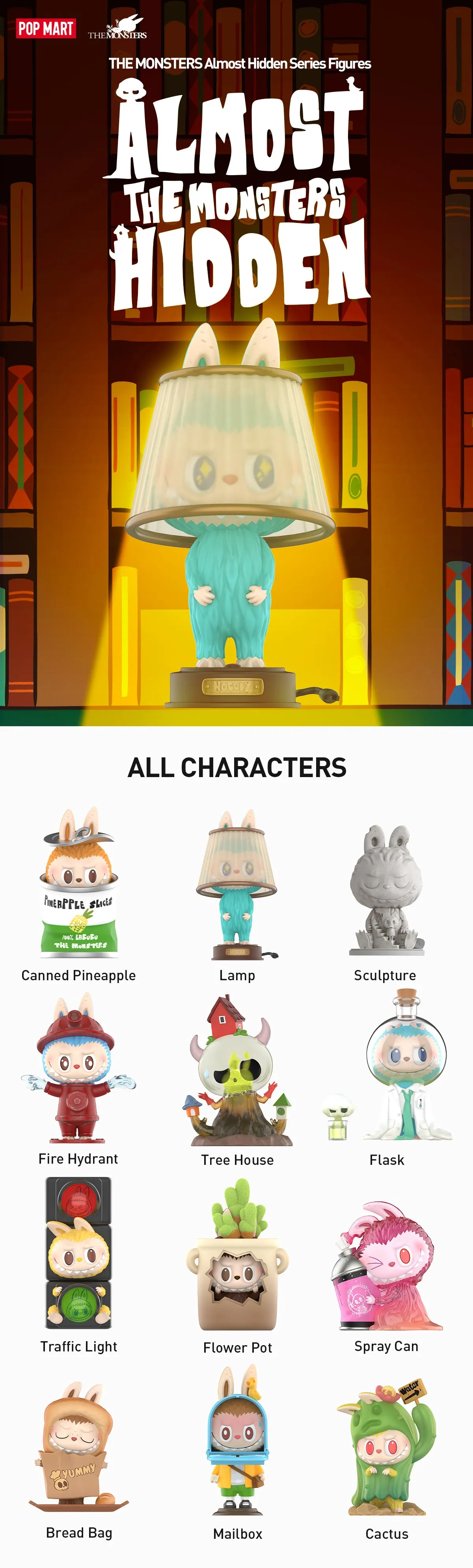 THE MONSTERS Almost Hidden Series Figures - Image 15