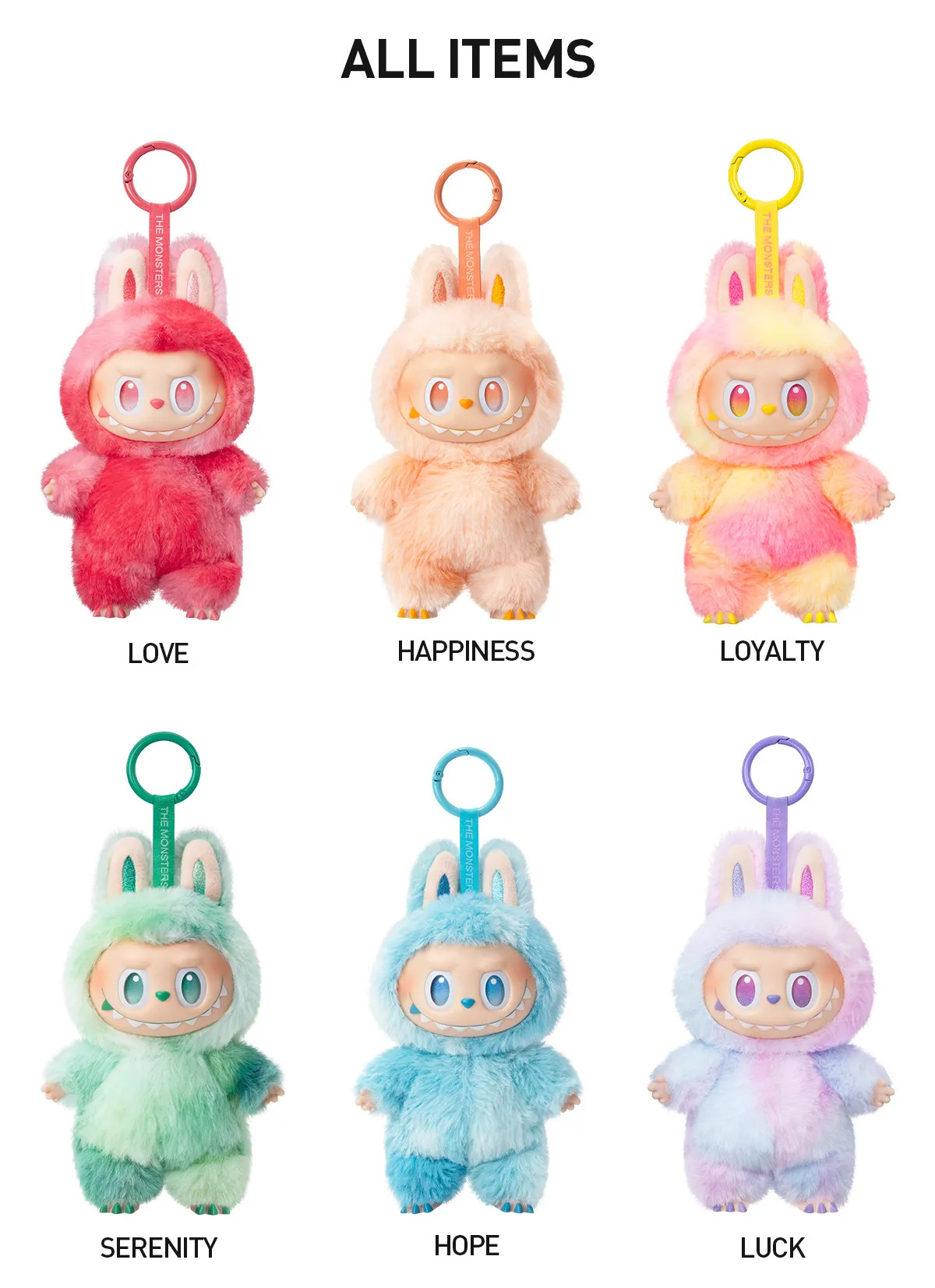THE MONSTERS Big into Energy Series-Vinyl Plush Pendant Blind Box - Image 10