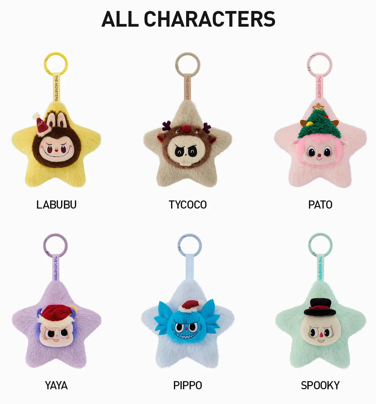 THE MONSTERS Classic Series-Sparkly Plush Pendant Blind Box - Image 9