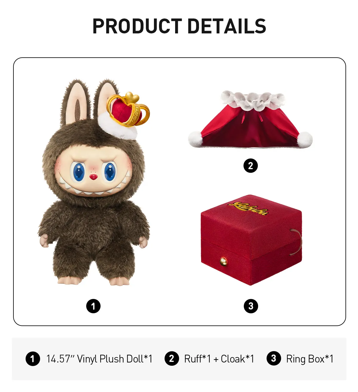 THE MONSTERS Let's Checkmate Series-Vinyl Plush Doll - Image 4