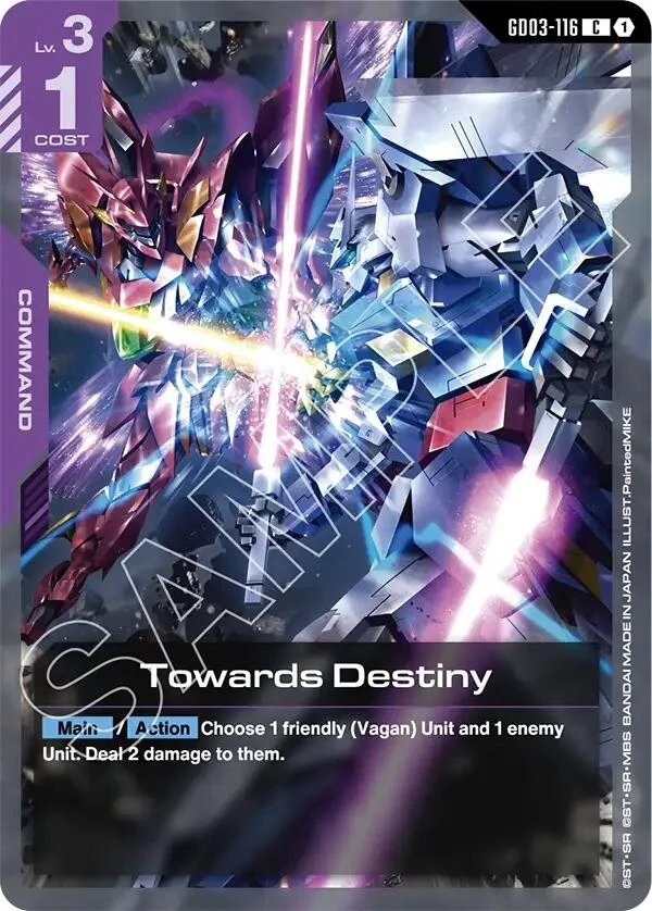 Towards Destiny (GD03-116) (Steel Requiem)