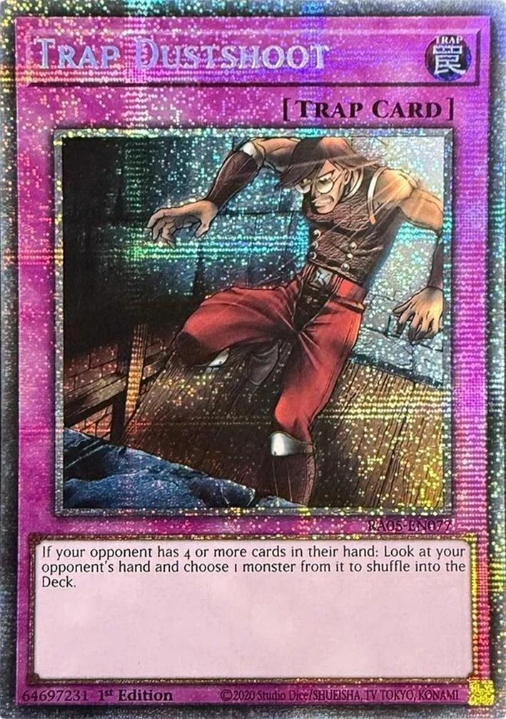 Trap Dustshoot (Starlight Rare) (RA05-EN077) (Rarity Collection 5)