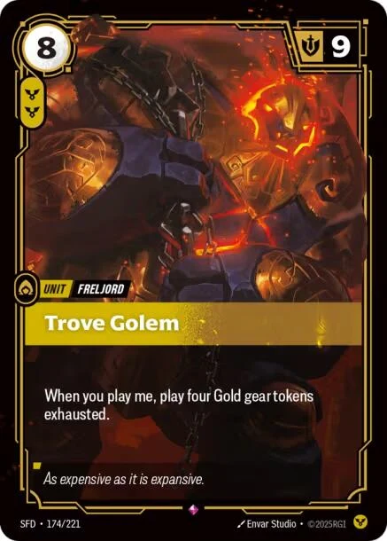 Trove Golem (174/221) (Spiritforged)
