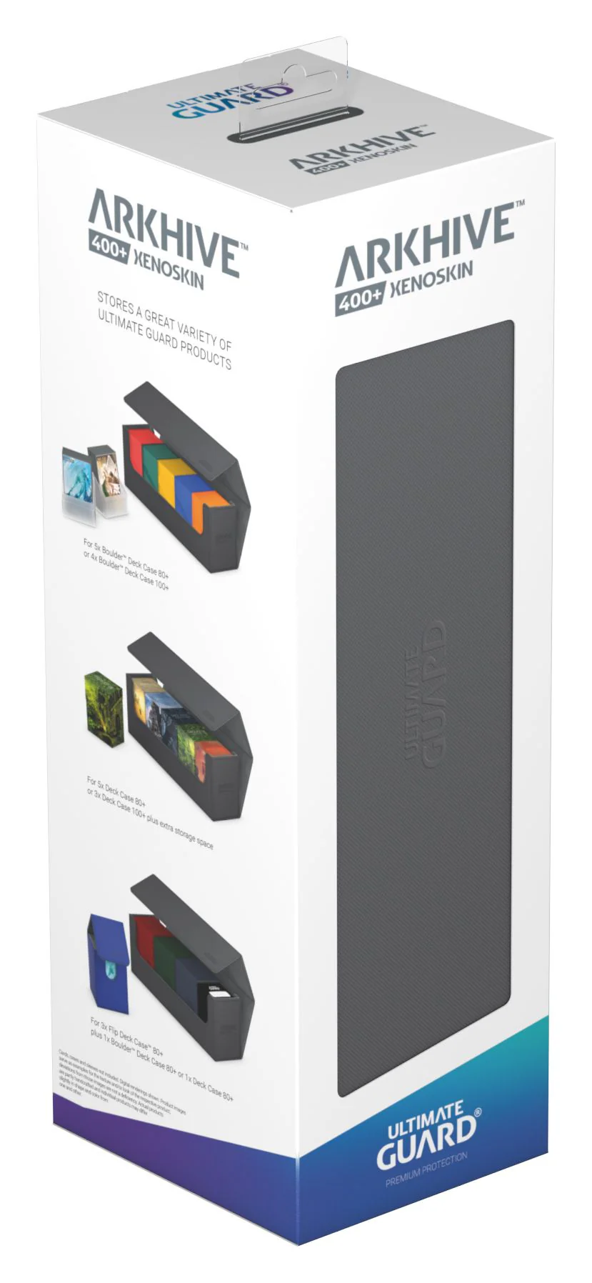 ULTIMATE GUARD - DECK CASE ARKHIVE 400+ MONOCOLOR - GREY - Image 5
