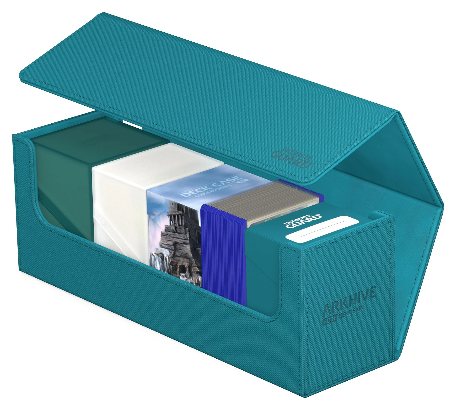 ULTIMATE GUARD - DECK CASE ARKHIVE 400+ MONOCOLOR - PETROL - Image 3