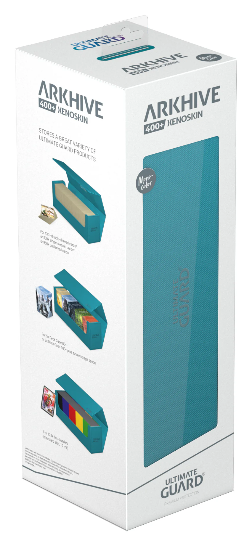 ULTIMATE GUARD - DECK CASE ARKHIVE 400+ MONOCOLOR - PETROL - Image 4