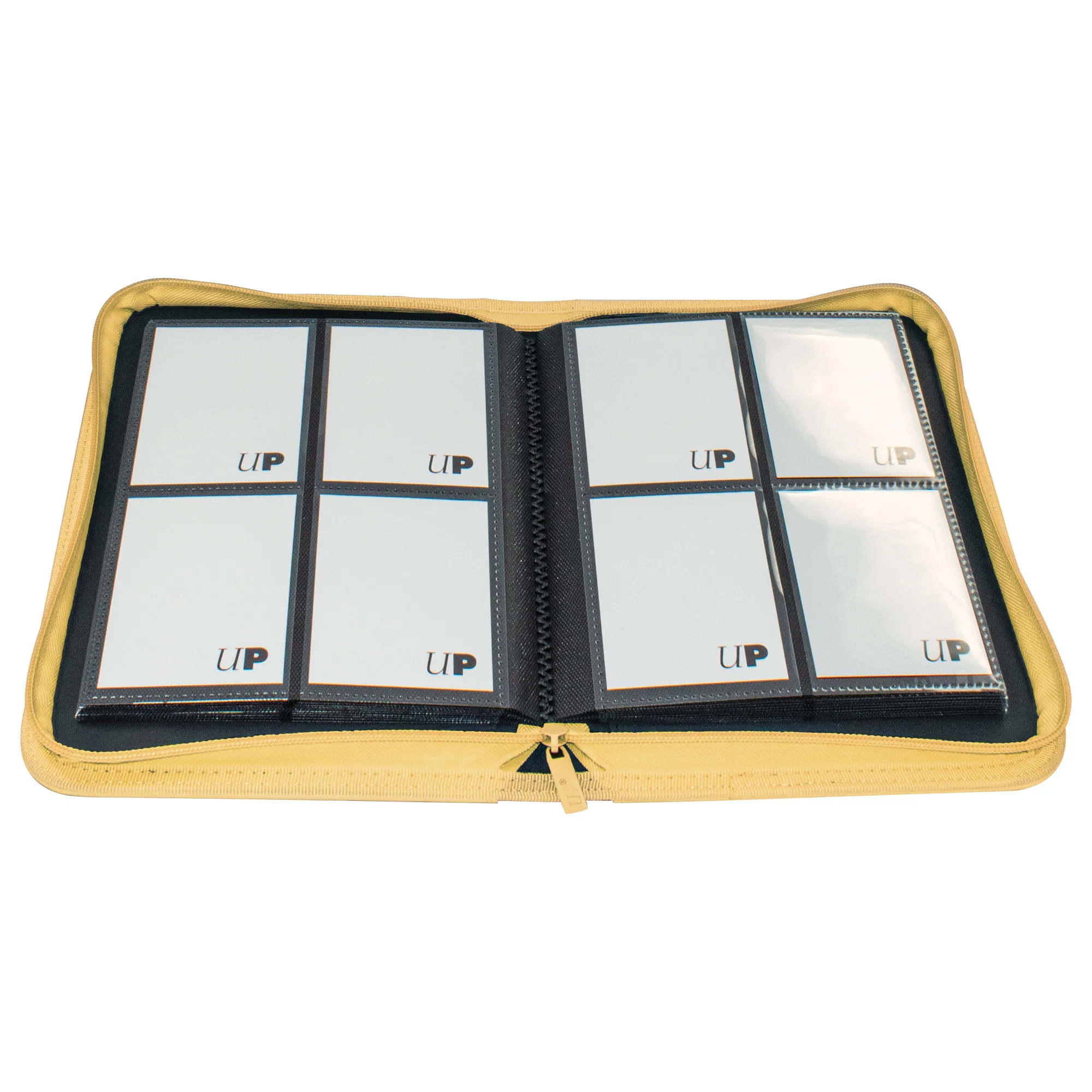 Ultra PRO: 4-Pocket Zippered PRO-Binder - Vivid (Yellow) - Image 2