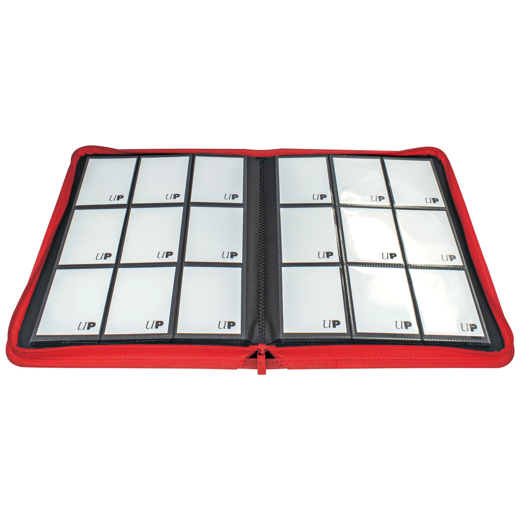 Ultra PRO: 9-Pocket Zippered PRO-Binder - Vivid (Red) - Image 2