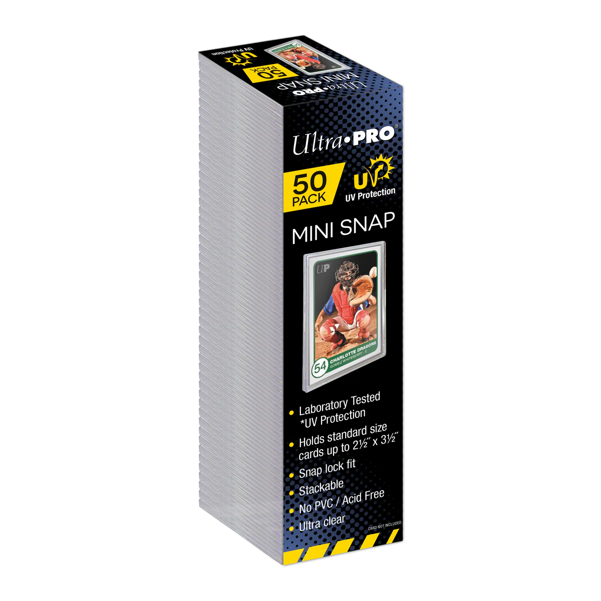 Ultra PRO: UV Mini Snap Card Holder (50ct-Pack)