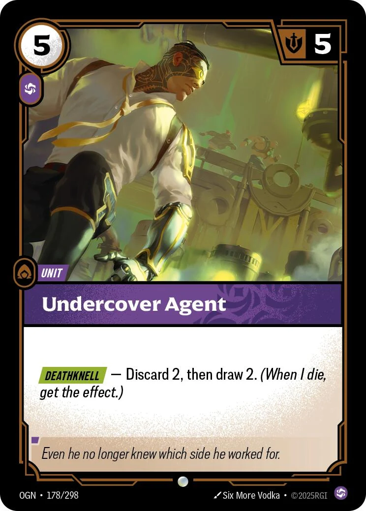 Undercover Agent (178/298) (OGN)