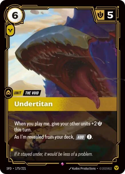 Undertitan (175/221) (Spiritforged)